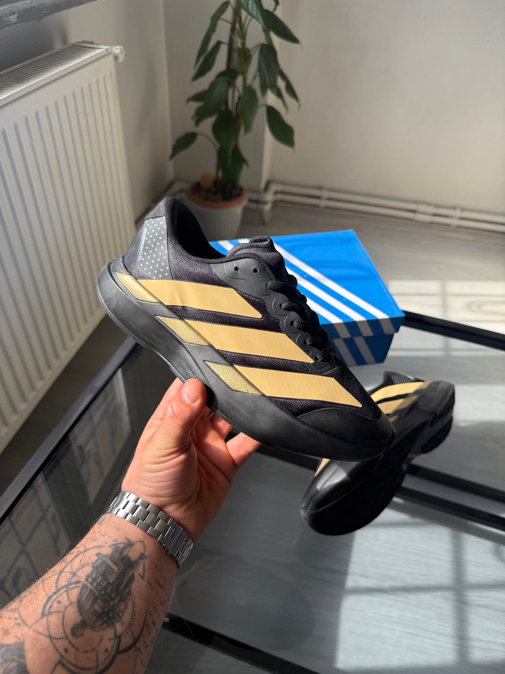 Adidas Adizero Siyah Gold