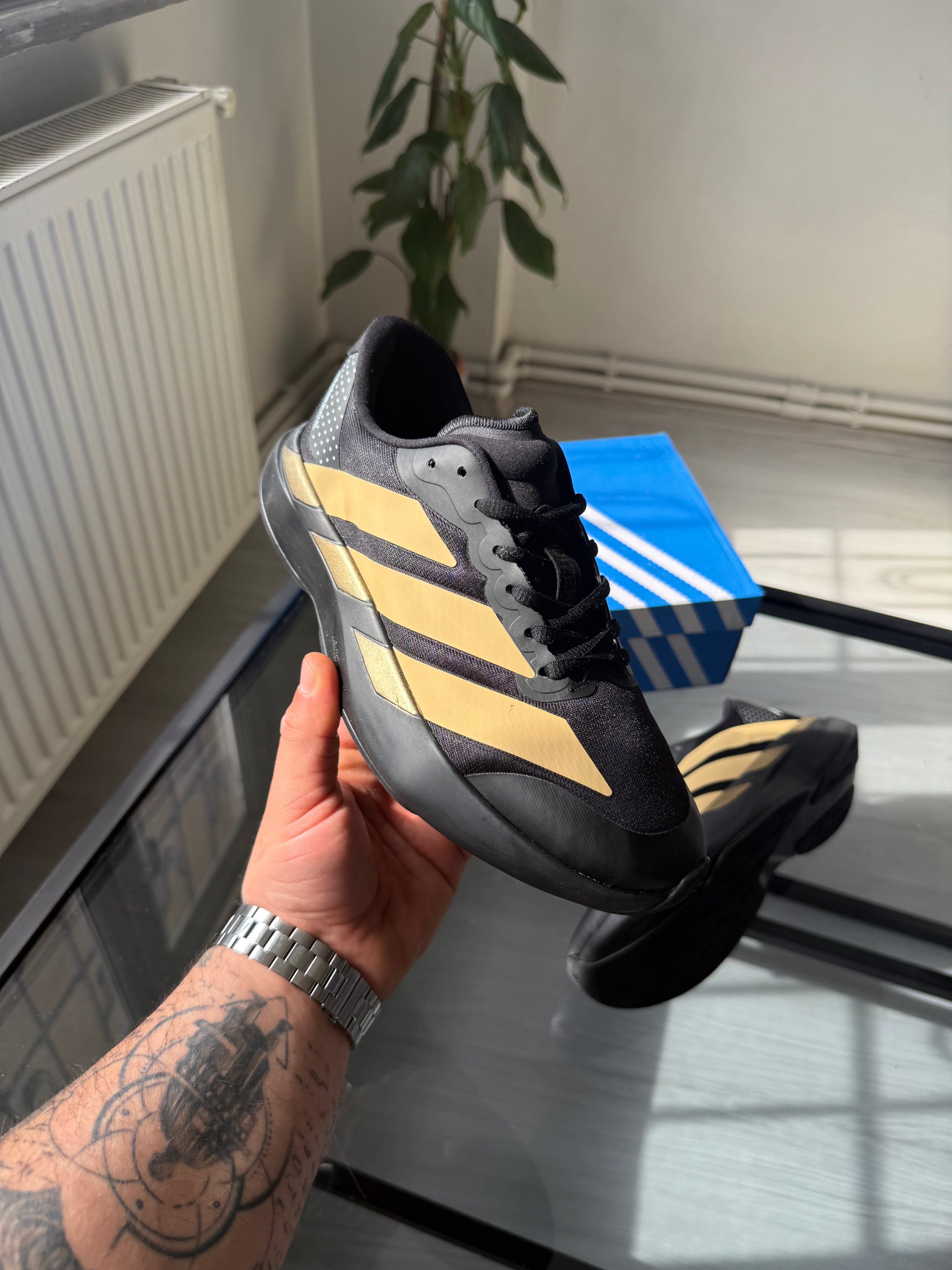 Adidas Adizero Siyah Gold