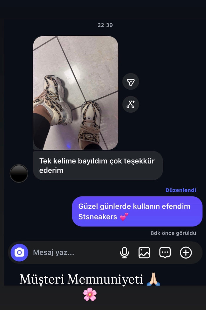 Merve K. tarafından gönderilen WhatsApp müşteri mesajı